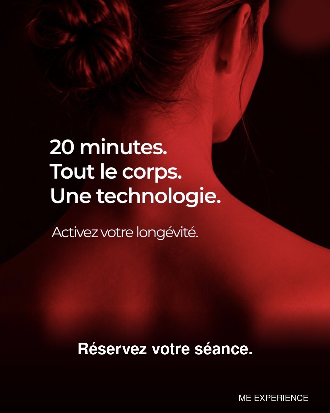 Contenu Instagram produit pour l'institut de bien-être ME Experience au Luxembourg